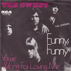 Cover `Funny Funny` van Sweet