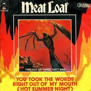 Cover `You Took The Words Right Out Of My Mouth` van Meat Loaf