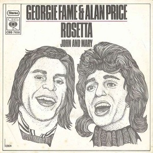 Cover `Rosetta` van Georgie Fame & Alan Price