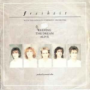 Cover `Keeping The Dream Alive` van Freiheit