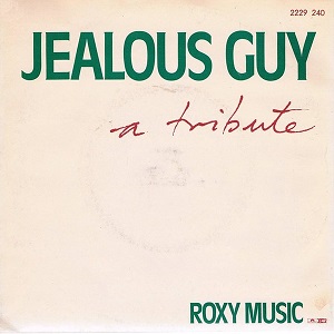 Cover `Jealous Guy` van Roxy Music
