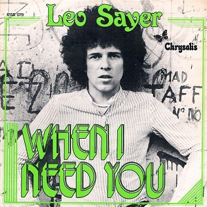 Cover `When I Need You` van Leo Sayer
