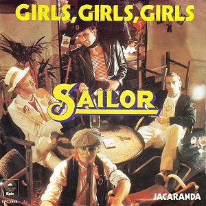 Cover `Girls, Girls, Girls` van Sailor
