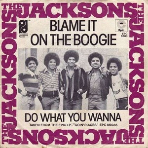 Cover `Blame It On The Boogie` van The Jacksons