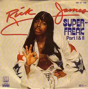 Cover `Super Freak` van Rick James