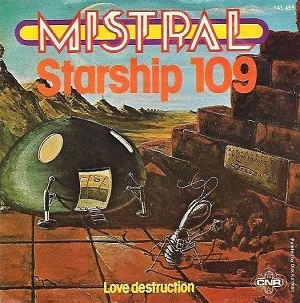 Cover `Starship 109` van The Mistrals