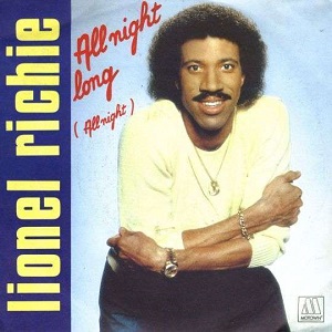 Cover `All Night Long (All Night)` van Lionel Richie
