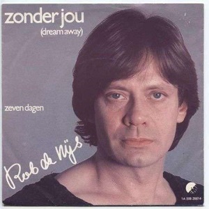 Cover `Zonder Jou` van Rob de Nijs