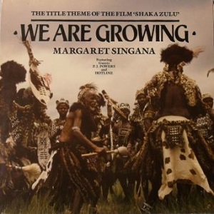 Cover `We Are Growing` van Margaret Singana
