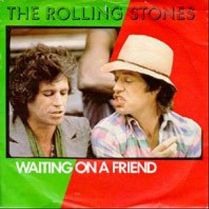 Cover `Waiting On A Friend` van The Rolling Stones