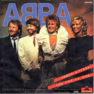 Cover `Under Attack` van ABBA