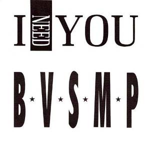 Cover `I Need You (Extended Vocal Ver.)` van B.V.S.M.P.
