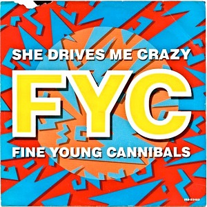 Cover `She Drives Me Crazy [UK 12 Version]` van Fine Young Cannibals