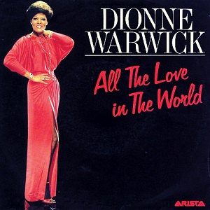 Rivierenland Radio speelt nu `All The Love In The World` van Dionne Warwick
