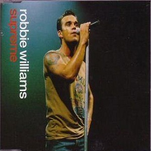 Cover `Supreme` van Robbie Williams