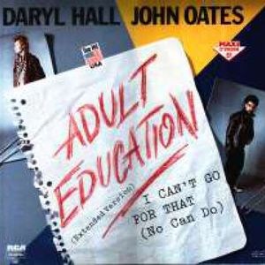 Cover `Adult Education` van Hall & Oates