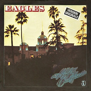 Cover `Hotel California` van Eagles