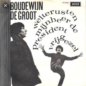 Cover `Welterusten Mijnheer De President` van Boudewijn de Groot