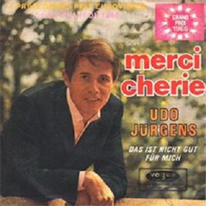 Cover `Merci, Cherie` van Udo Jurgens