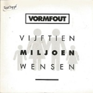 Cover `15 Miljoen Wensen` van Vormfout