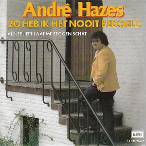 Cover `Zo Heb Ik Het Nooit Bedoeld` van Andre Hazes