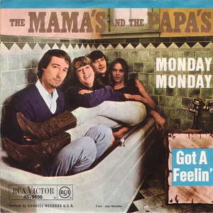 Rivierenland Radio speelt nu `Monday, Monday` van The Mamas & The Papas