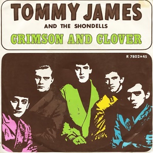 Cover `Crimson & Clover` van Tommy James & The Shondells