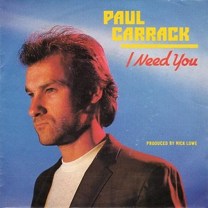 Cover `I Need You` van Paul Carrack