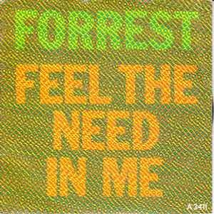 Cover `Feel The Need In Me (Extended Version)` van Forrest