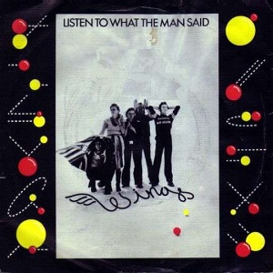 Cover `Listen To What The Man Said` van Paul McCartney & Wings