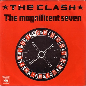 Cover `The Magnificent Seven` van The Clash