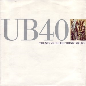 Cover `The Way You Do The Things You Do` van UB40