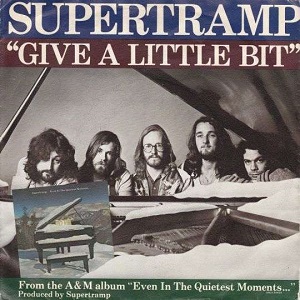 Cover `Give A Little Bit` van Supertramp