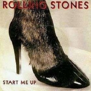 Cover `Start Me Up` van The Rolling Stones