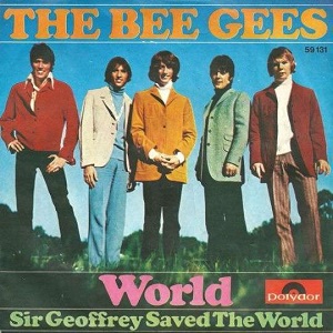 Cover `World` van Bee Gees