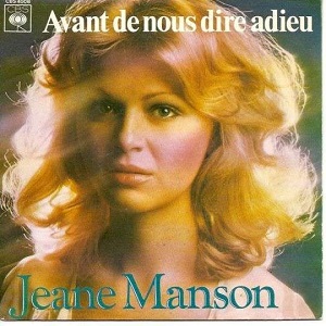 Cover `Avant de nous dire adieu` van Jeane Manson