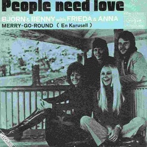 Cover `People Need Love` van ABBA