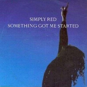 Cover `Something Got Me Started` van Simply Red