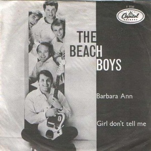Cover `Barbara Ann` van The Beach Boys
