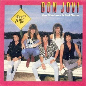 Cover `You Give Love A Bad Name` van Bon Jovi
