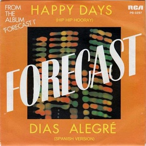 Cover `Happy Days [Live]` van Forecast