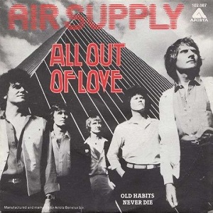 Rivierenland Radio speelt nu `All Out Of Love` van Air Supply