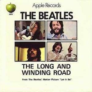 Cover `The Long And Winding Road` van The Beatles