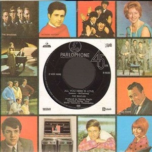 Cover `All You Need Is Love` van The Beatles