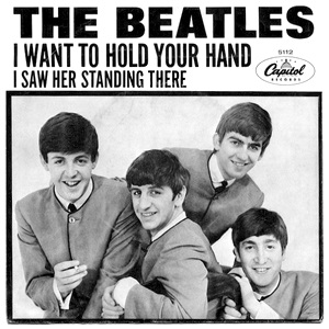 Cover `I Want To Hold Your Hand` van The Beatles