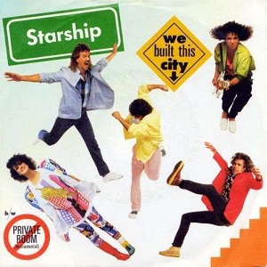 Cover `We Built This City` van Starship