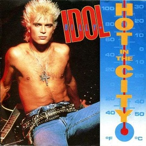 Cover `Hot In The City` van Billy Idol