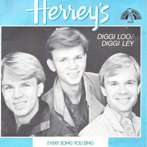 Rivierenland Radio speelt nu `Diggy-Loo Diggi-Ley` van Herreys