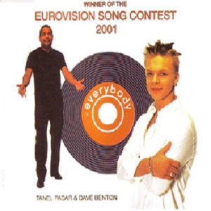 Cover `Everybody` van Tanel Padar & Dave Benton