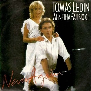Cover `Never Again` van Agnetha Faltskog & Tomas Ledin
